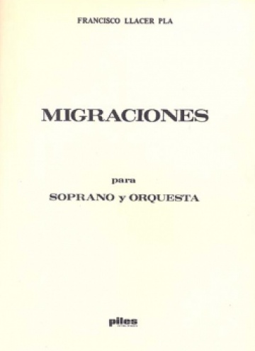 Migraciones, per a soprano i orquestra