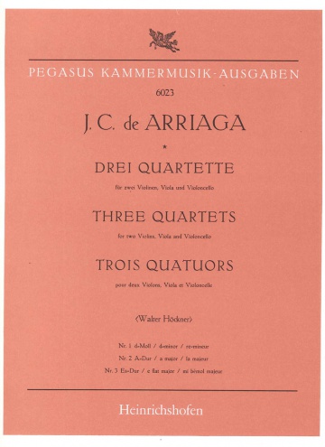 Drei Quartette (1,2 und 3)in Eb Major (parts)