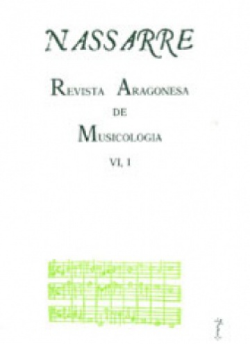 Nassarre. Revista Aragonesa de Musicología, VI, 1