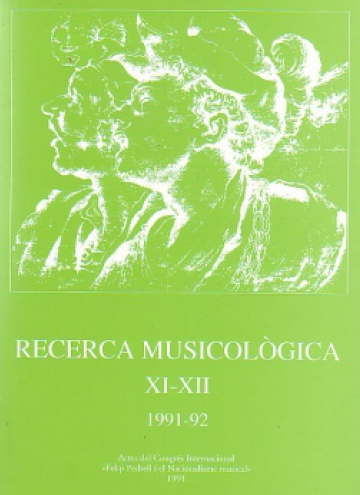 Musicological Research XII-XIII