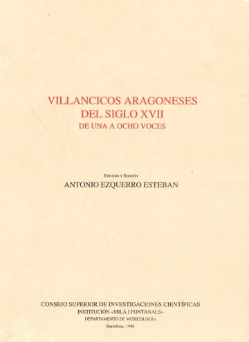 Villancicos aragoneses del siglo XVII