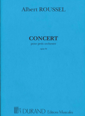 Concert for small orchestra, op. 34