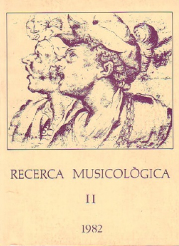 Recerca Musicològica II