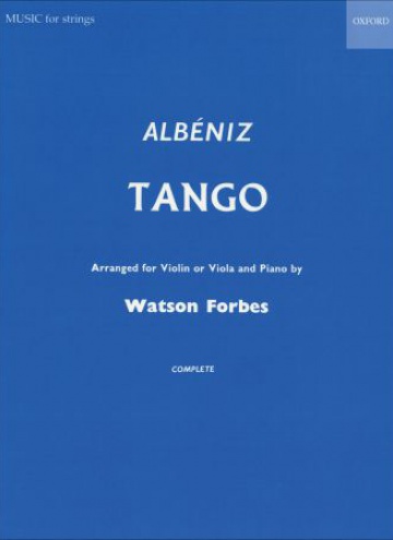 Tango arranged for violin