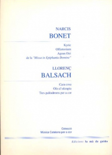 BONET / BALSACH: Música coral