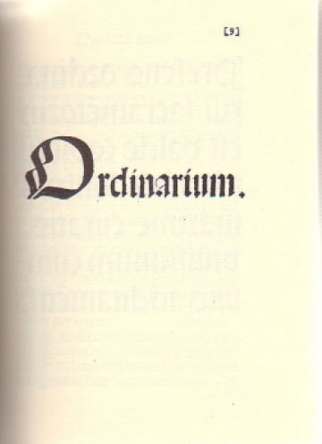 Ordinarium Barchinonense 1501. Edició facsímil de l’ordinari de Barcelona imprès a l’any 1501, amb una introducció d’Amadeu-J. Soberanas