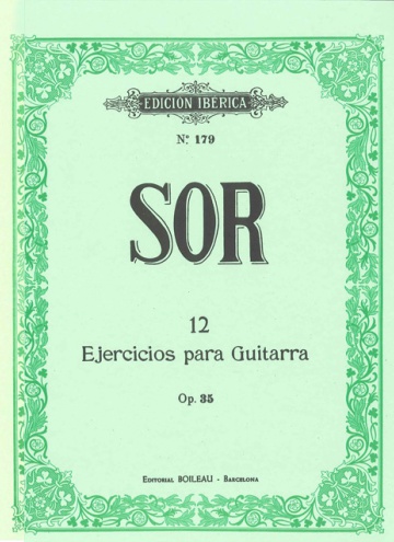12 Exercicis per a guitarra, op.35