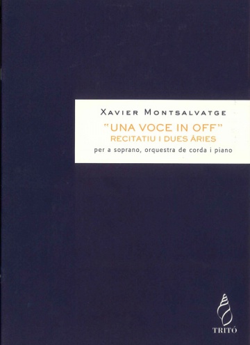 Una voce in off, operetta romantica, (recitativo y dos arias para soprano)