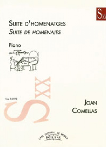 Suite d’homenatges, de Joan Comellas