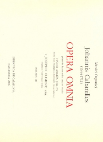Opera Omnia vol. VIII